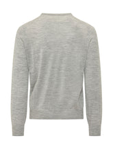 BRUNELLO CUCINELLI - Fine Knit Crew Neck Sweater - Grey - LIDIASHOPPING® - Official Website