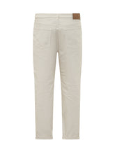 BRUNELLO CUCINELLI - Five Pocket Trousers - White - LIDIASHOPPING® - Official Website