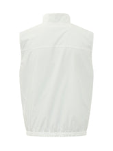 BRUNELLO CUCINELLI - High Neck Zip Vest - White - LIDIASHOPPING® - Official Website