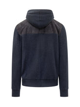 BRUNELLO CUCINELLI - Hooded Zip Jacket - Blue - LIDIASHOPPING® - Official Website