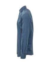 BRUNELLO CUCINELLI - Camicia con Colletto Classico - Blu - LIDIASHOPPING® - Official Website