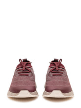 BRUNELLO CUCINELLI - Low Top Sneaker with Ribbed Collar - Red - LIDIASHOPPING® - Official Website