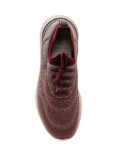 BRUNELLO CUCINELLI - Low Top Sneaker with Ribbed Collar - Red - LIDIASHOPPING® - Official Website