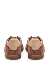 BRUNELLO CUCINELLI - Low Top Sneaker with Shaped Panels - Brown - LIDIASHOPPING® - Official Website