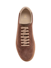 BRUNELLO CUCINELLI - Low Top Sneaker with Shaped Panels - Brown - LIDIASHOPPING® - Official Website