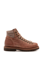 BRUNELLO CUCINELLI - Stivaletti Trekking con Lacci - Marrone - LIDIASHOPPING® - Official Website