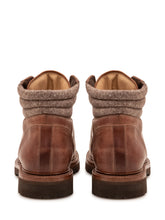 BRUNELLO CUCINELLI - Stivaletti Trekking con Lacci - Marrone - LIDIASHOPPING® - Official Website