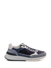 BRUNELLO CUCINELLI - Sneakers con Suola Scolpita - Blu - LIDIASHOPPING® - Official Website