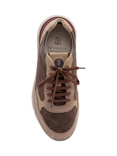 BRUNELLO CUCINELLI - Sneakers a Pannelli con Suola Spessa - Grigio - LIDIASHOPPING® - Official Website
