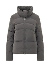 PINKO - Piumino Mirco con Collo Alto - Grigio - LIDIASHOPPING® - Official Website