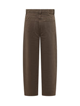 PINKO - Estelle Pantaloni Dritti con Cinque Tasche - Marrone - LIDIASHOPPING® - Official Website