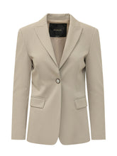 PINKO - New Signum Giacca con Revers - Beige - LIDIASHOPPING® - Official Website