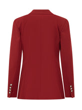 PINKO - Blazer New Signum Monopetto - Rosso - LIDIASHOPPING® - Official Website
