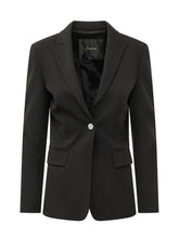 PINKO - New Signum Jacket with Lapels - Black - LIDIASHOPPING® - Official Website