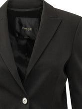 PINKO - New Signum Jacket with Lapels - Black - LIDIASHOPPING® - Official Website