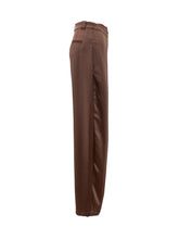 PINKO - Pesce Pantaloni Satin - Marrone - LIDIASHOPPING® - Official Website