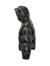 PINKO - Giacca Impasto Trapuntata con Cappuccio - Nero - LIDIASHOPPING® - Official Website