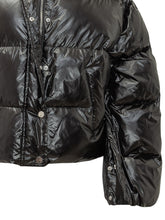 PINKO - Giacca Impasto Trapuntata con Cappuccio - Nero - LIDIASHOPPING® - Official Website