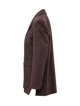 PINKO - Blazer Kamut con Tasche a Patta - Rosso - LIDIASHOPPING® - Official Website