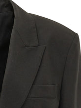 PINKO - Blazer Monopetto con Revers - Nero - LIDIASHOPPING® - Official Website