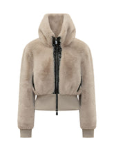 PINKO - Bomber Bagles con Cappuccio - Beige - LIDIASHOPPING® - Official Website