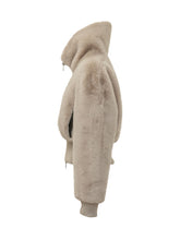 PINKO - Bomber Bagles con Cappuccio - Beige - LIDIASHOPPING® - Official Website
