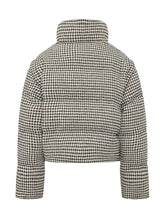 PINKO - Piumino Daboecia a Pied de Poule - Nero - LIDIASHOPPING® - Official Website
