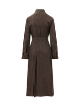 PINKO - Agatea Shirt Dress - Brown - LIDIASHOPPING® - Official Website