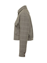 PINKO - Oncidium Checked Overshirt - Beige - LIDIASHOPPING® - Official Website