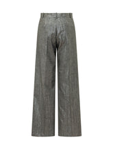 PINKO - Citroen Trousers - Grey - LIDIASHOPPING® - Official Website