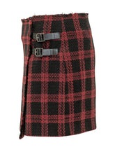 PINKO - Grevillea Minigonna Check con Fibbie - Nero - LIDIASHOPPING® - Official Website