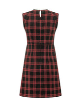 PINKO - Amaranda Checked Dress - Black - LIDIASHOPPING® - Official Website