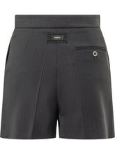 PINKO - Solanum Shorts con Pieghe - Blu - LIDIASHOPPING® - Official Website