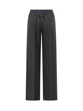 PINKO - Phaius Pantaloni Ampi con Piega - Blu - LIDIASHOPPING® - Official Website