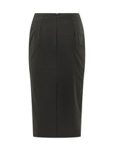 PINKO - Gem Gonna Longuette con Lacci - Nero - LIDIASHOPPING® - Official Website