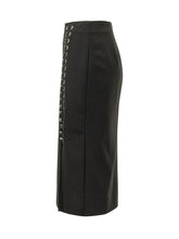 PINKO - Gem Gonna Longuette con Lacci - Nero - LIDIASHOPPING® - Official Website