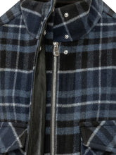 PINKO - Campanula Checked Jacket - Blue - LIDIASHOPPING® - Official Website