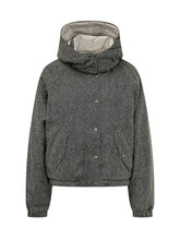 BRUNELLO CUCINELLI - Giacca Imbottita con Cappuccio - Grigio - LIDIASHOPPING® - Official Website