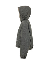 BRUNELLO CUCINELLI - Giacca Imbottita con Cappuccio - Grigio - LIDIASHOPPING® - Official Website