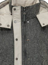 BRUNELLO CUCINELLI - Giacca Imbottita con Cappuccio - Grigio - LIDIASHOPPING® - Official Website