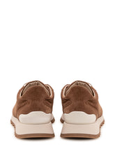BRUNELLO CUCINELLI - Low Top Sneaker with Lug Sole - Brown - LIDIASHOPPING® - Official Website