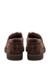 BRUNELLO CUCINELLI - Mocassino con Bordo in Pelliccia - Marrone - LIDIASHOPPING® - Official Website