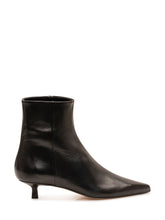 AEYDE - Sofie Ankle Boots with Kitten Heel - Black - LIDIASHOPPING® - Official Website