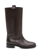 AEYDE - Stivale Theo con Gambale Alto - Nero - LIDIASHOPPING® - Official Website