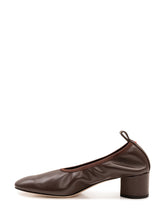 AEYDE - Décolleté Gemma con Tacco Largo - Marrone - LIDIASHOPPING® - Official Website