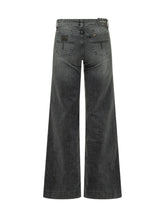 LOIS - Lorna Wide Leg Jeans - Black - LIDIASHOPPING® - Official Website