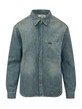 LOIS - Camicia Anne con Tasca Applicata - Blu - LIDIASHOPPING® - Official Website