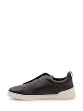 ZEGNA - Sneaker Bassa Senza Lacci - Blu - LIDIASHOPPING® - Official Website