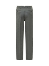 ZEGNA - Pantaloni Dritti con Pieghe - Grigio - LIDIASHOPPING® - Official Website