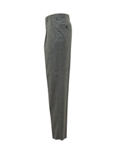 ZEGNA - Straight Trousers with Creases - Grey - LIDIASHOPPING® - Official Website